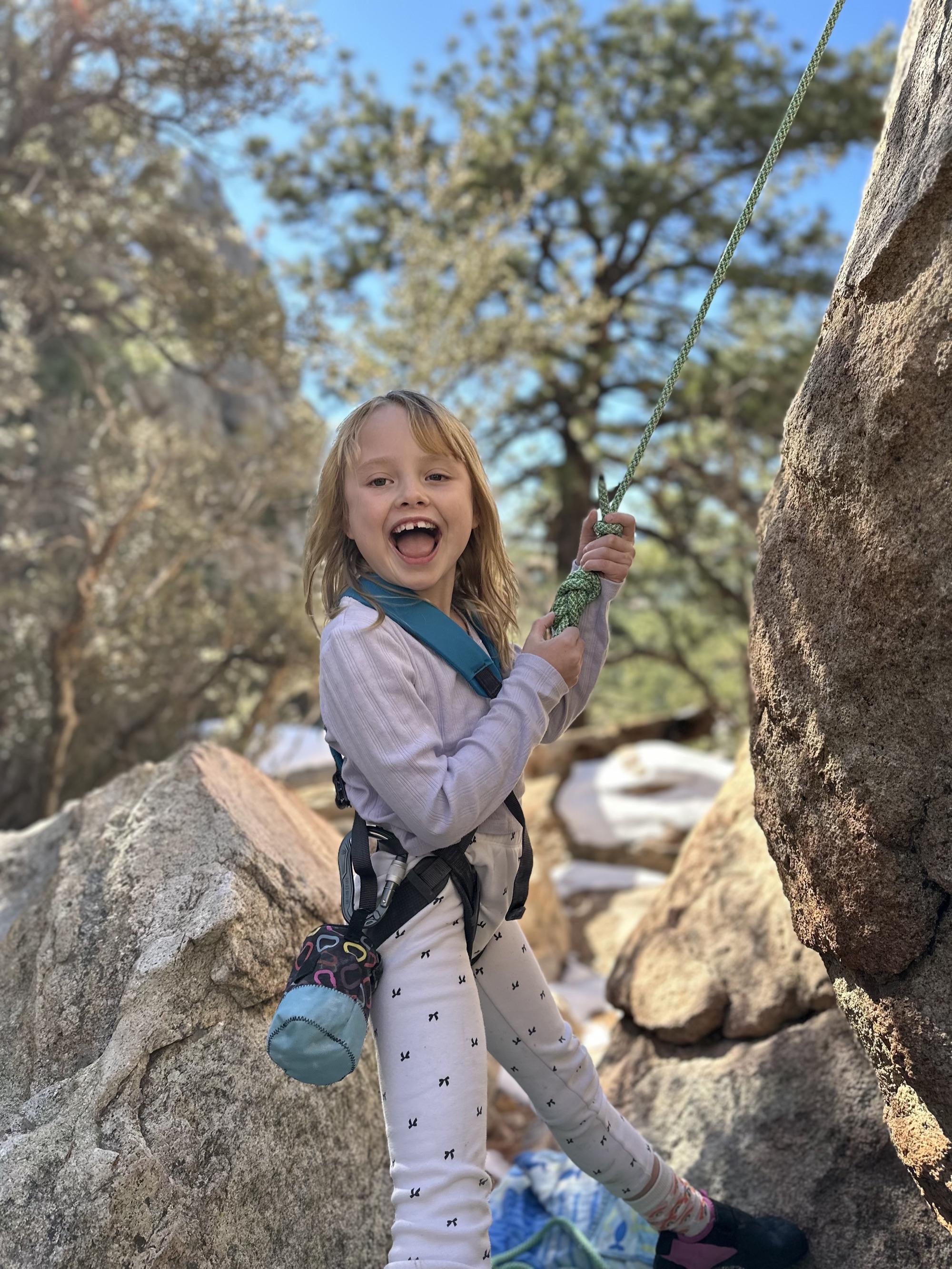 Climbing at Big Bear Lake, CA — Holcomb Valley — Winter Sport Weekend — Coyote Crag — photo 8