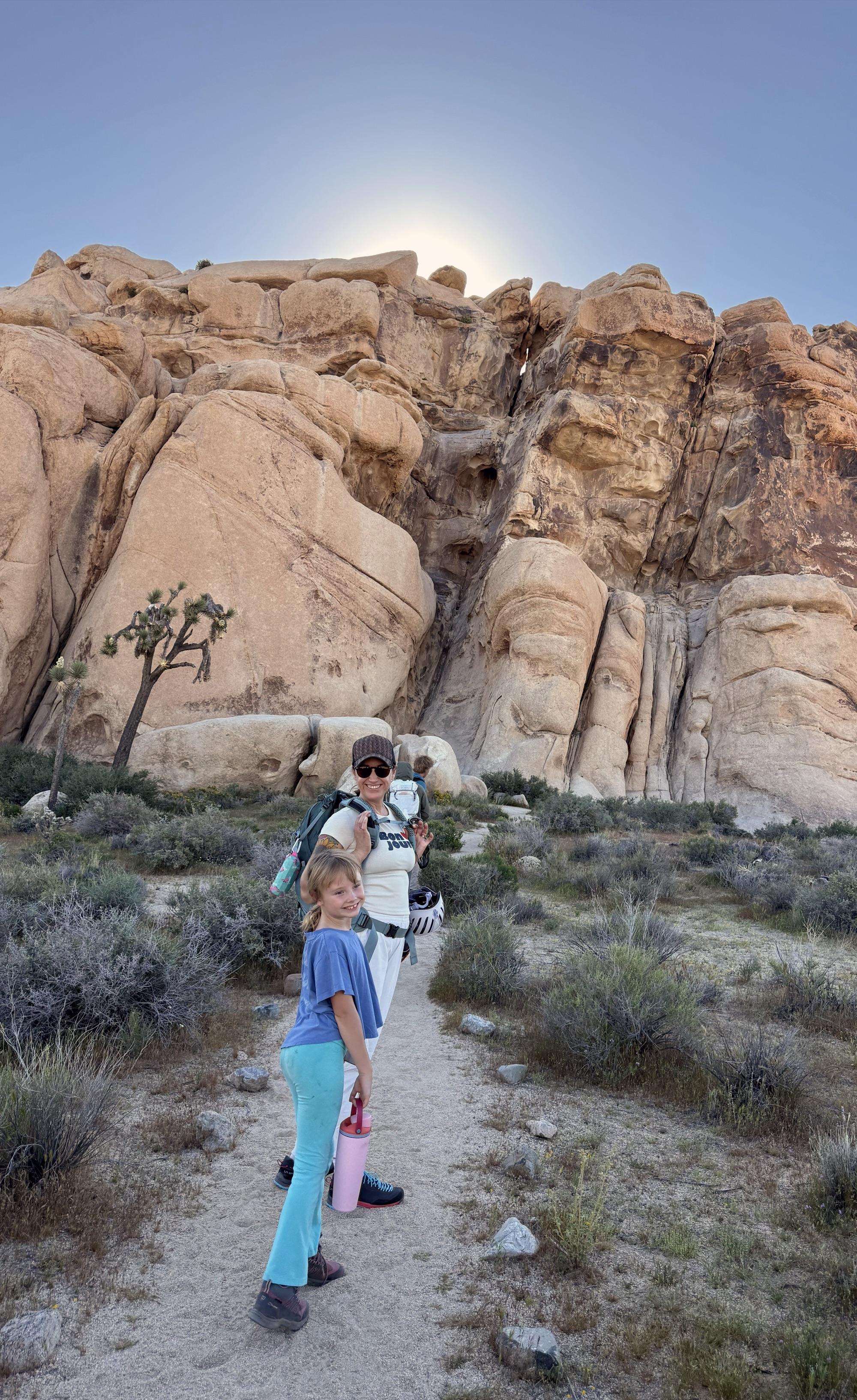 Climbing at Joshua Tree, CA — Joshua Tree — Spring Send Session — Hidden Valley — photo 1