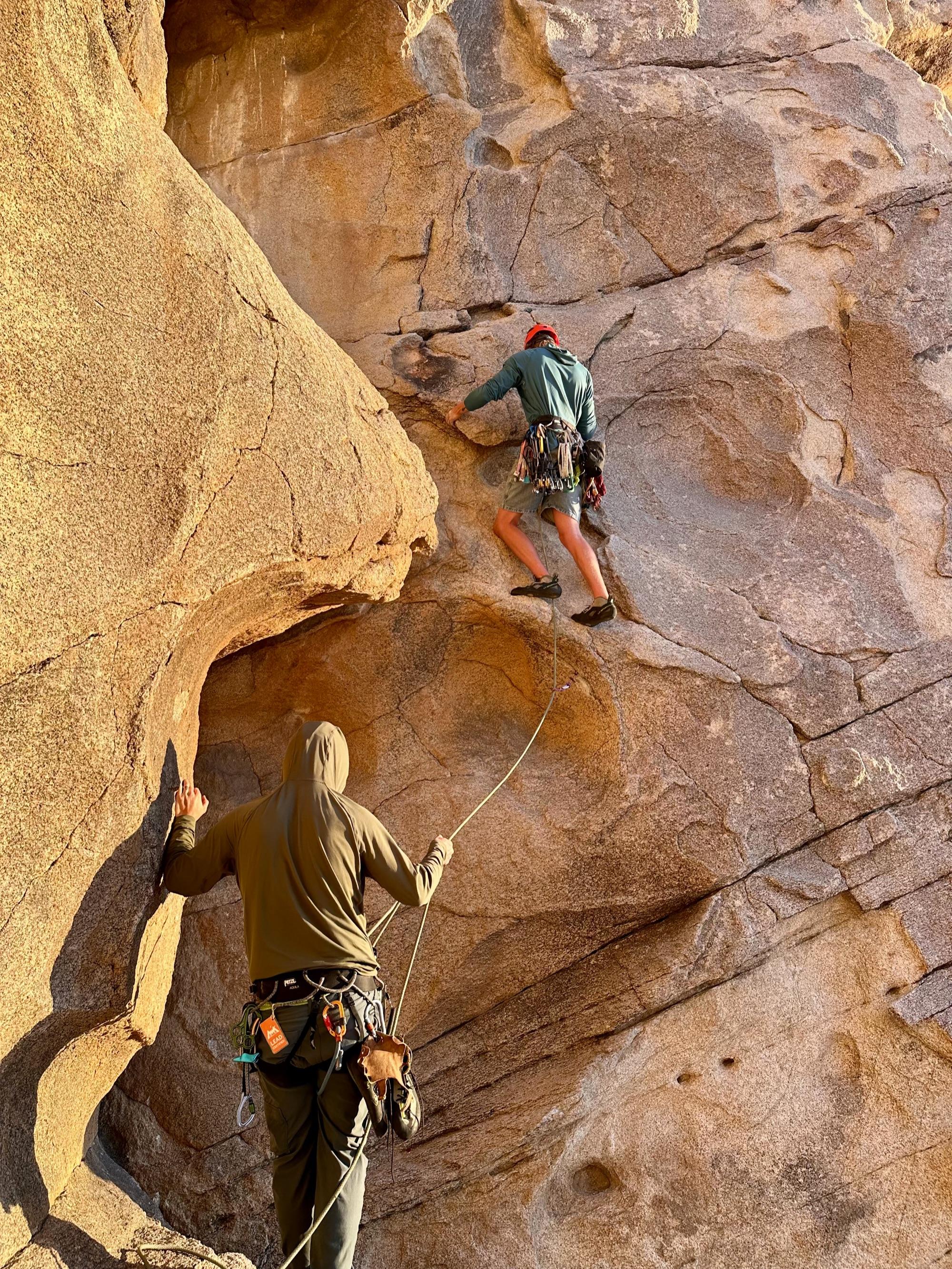 Climbing at Joshua Tree, CA — Joshua Tree — Spring Send Session — Hidden Valley — photo 2
