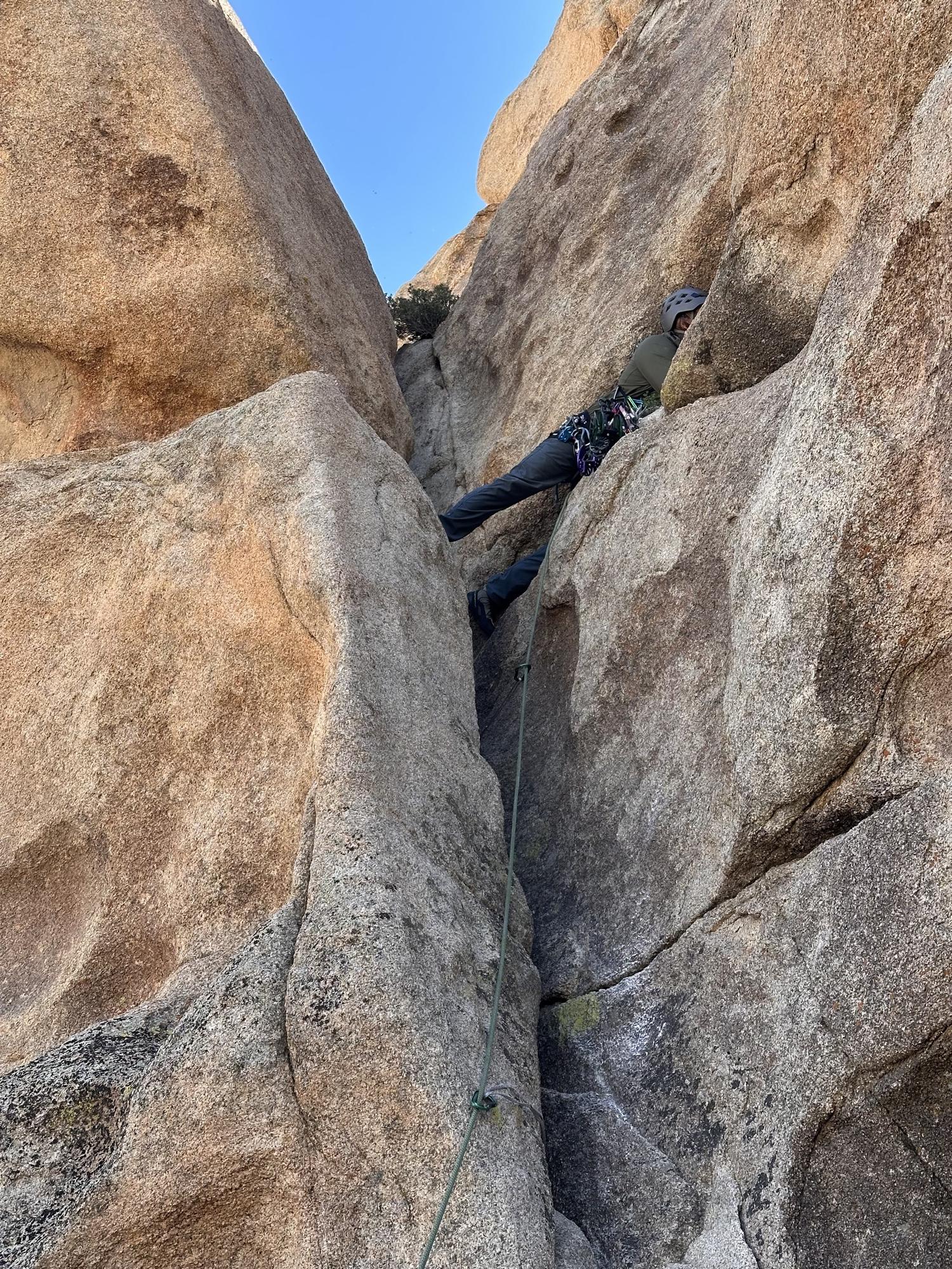 Climbing at Joshua Tree, CA — Joshua Tree — Spring Send Session — Hidden Valley — photo 4