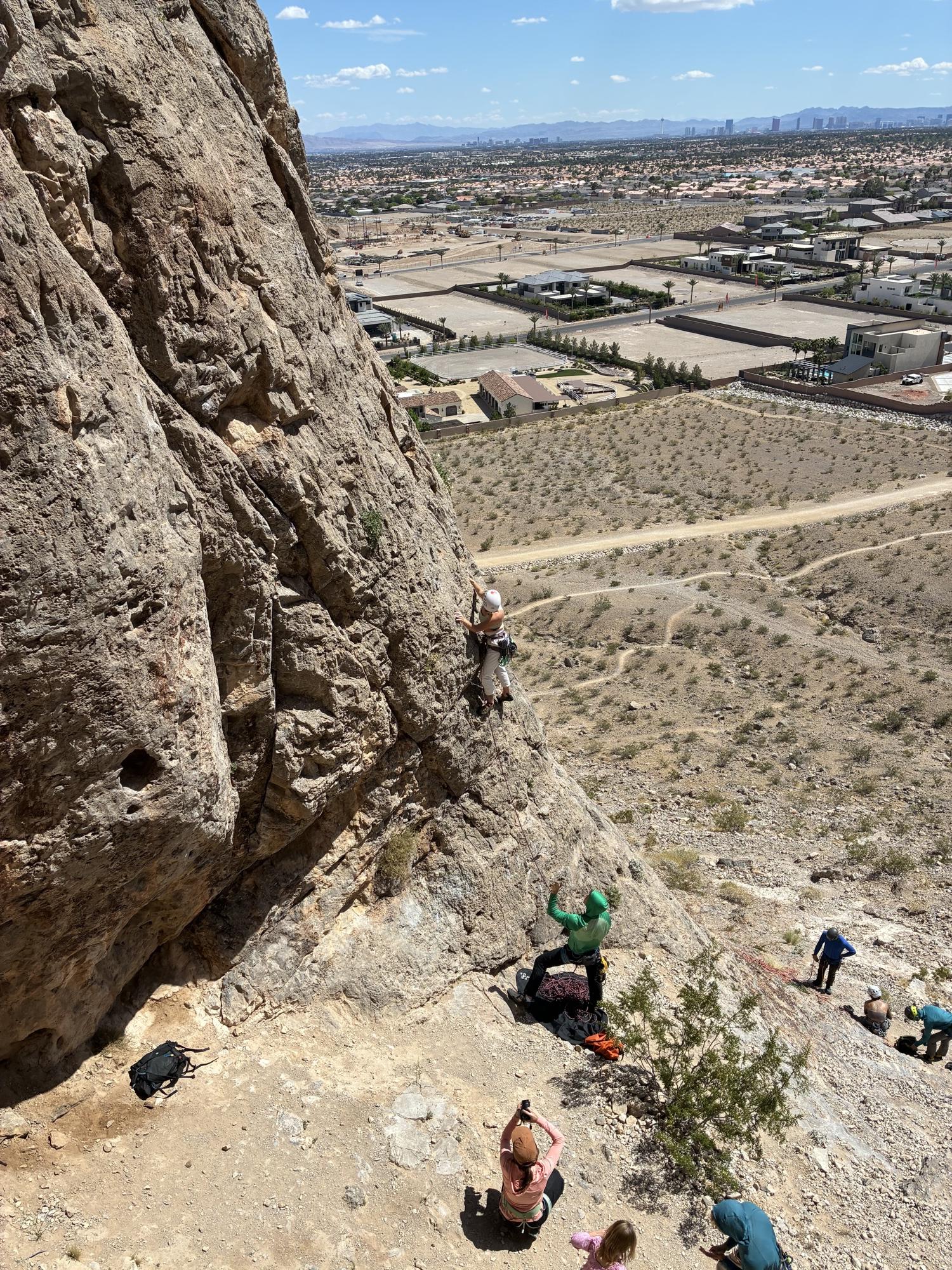 Climbing at Las Vegas, NV — Las Vegas — 10 days of sport and trad — Calico Basin, Lone Mountain, Gun Club, and more — photo 8