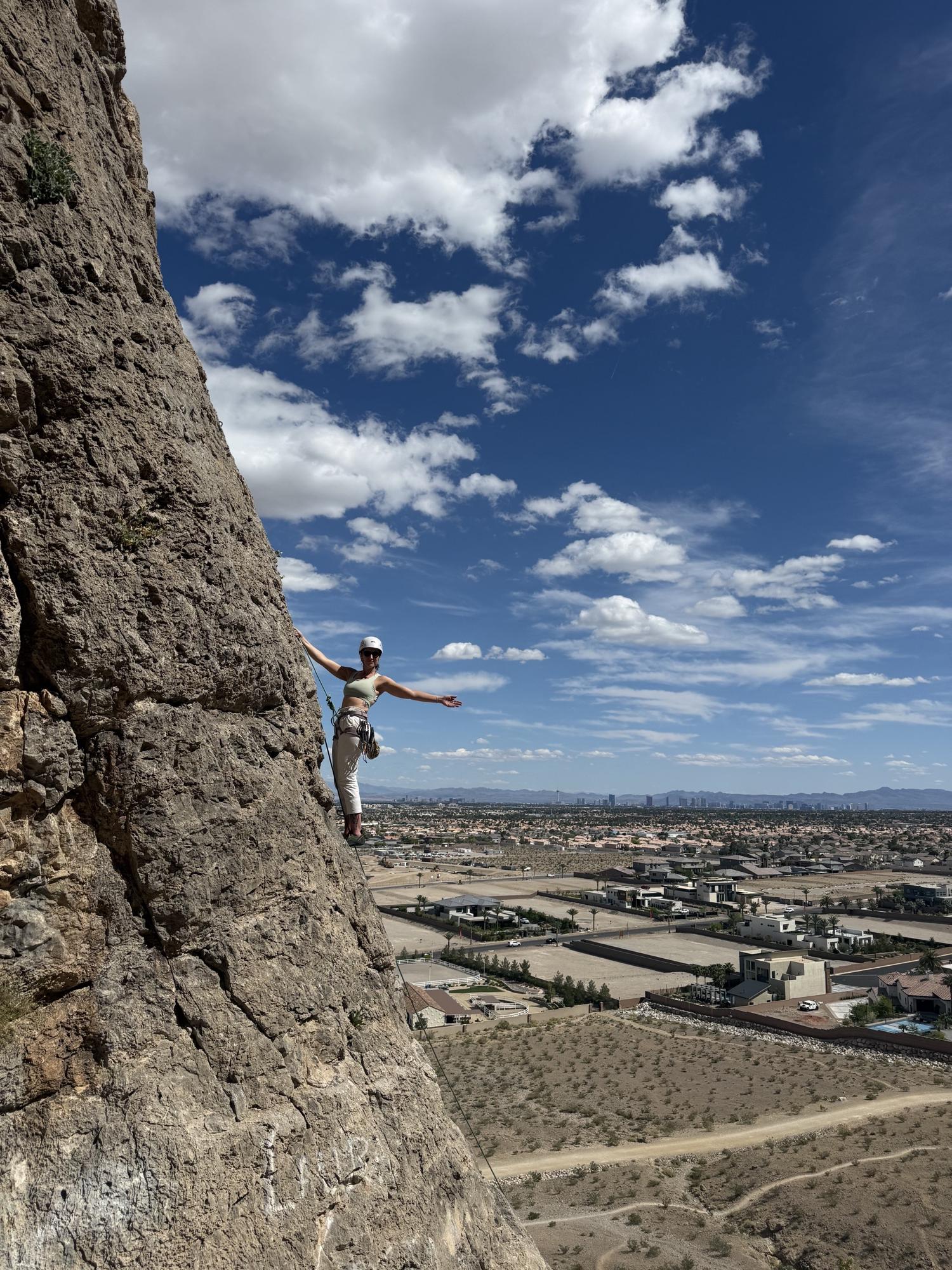 Climbing at Las Vegas, NV — Las Vegas — 10 days of sport and trad — Calico Basin, Lone Mountain, Gun Club, and more — photo 9